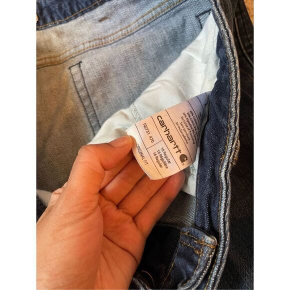 Carhartt Women's Original Fit Blaine‎ Jean size 16 - Picture 6 of 6